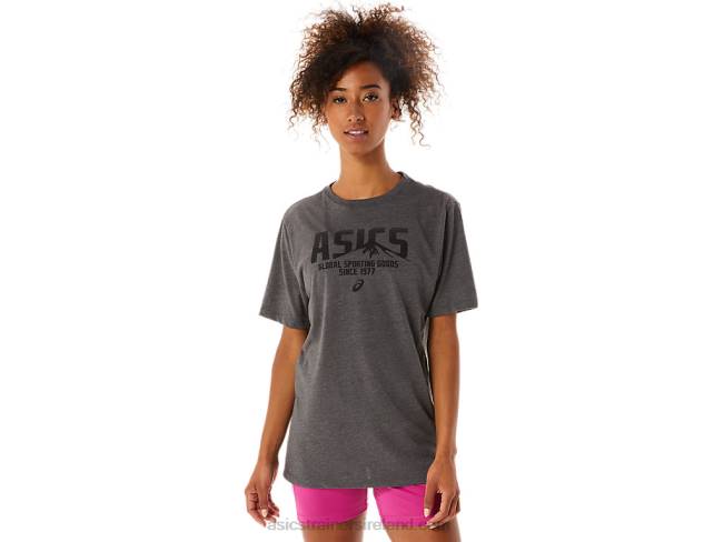 1977 MTn Tee Dark Grey Heather Asics XXPD1637