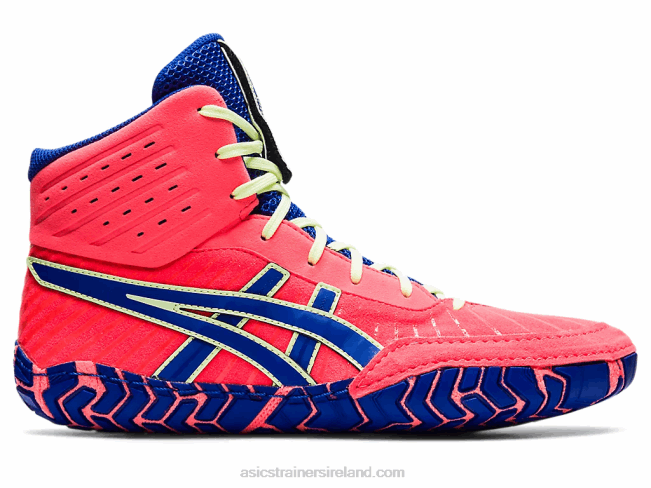 Aggressor 4 Blazing Coral/Lapis Lazuli Blue Asics XXPD1833