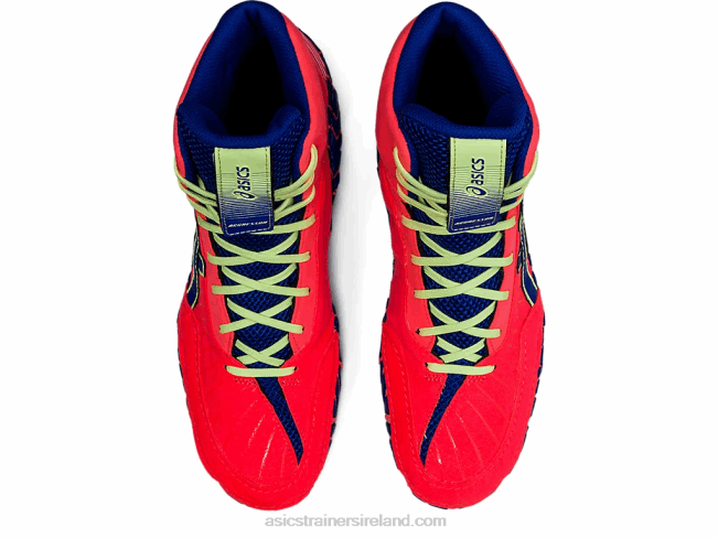 Aggressor 4 Blazing Coral/Lapis Lazuli Blue Asics XXPD1833