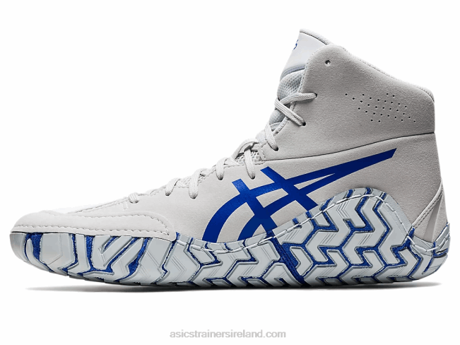 Aggressor 5 White/Lapis Lazuli Blue Asics XXPD1096