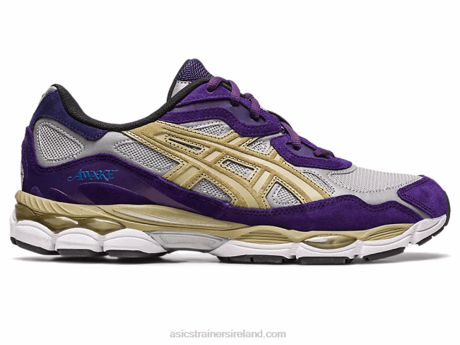 Awake Ny X Gel-Nyc Pure Silver/Gothic Grape Asics XXPD307