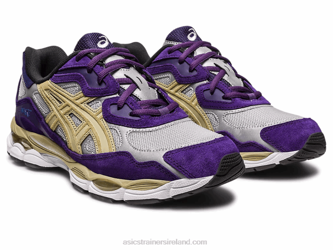 Awake Ny X Gel-Nyc Pure Silver/Gothic Grape Asics XXPD307