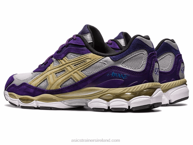 Awake Ny X Gel-Nyc Pure Silver/Gothic Grape Asics XXPD307