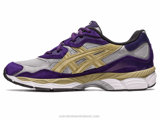 Awake Ny X Gel-Nyc Pure Silver/Gothic Grape Asics XXPD307