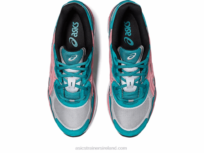 Awake Ny X Gel-Nyc Pure Silver/Green Blue Slate Asics XXPD308