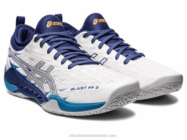 Blast FF 3 White/Deep Ocean Asics XXPD1134