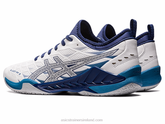 Blast FF 3 White/Deep Ocean Asics XXPD1134