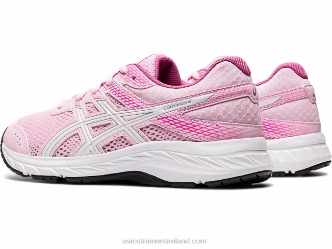 Contend 6 Grade School Cotton Candy/White Asics XXPD4566