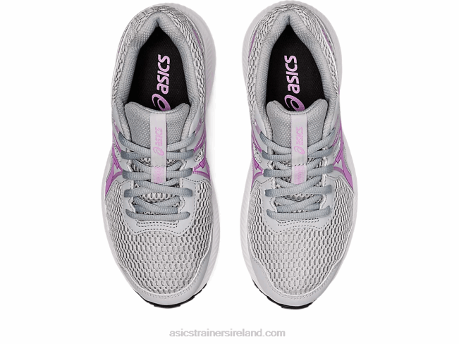 Contend 7 Grade School Piedmont Grey/Lavender Glow Asics XXPD4536