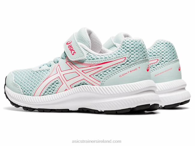 Contend 7 Pre-School Aqua Angel/White Asics XXPD4546