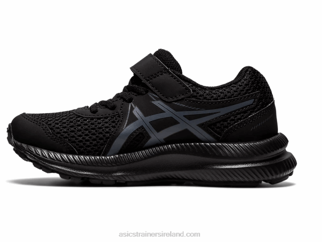 Contend 7 Pre-School Black/Carrier Grey Asics XXPD4413