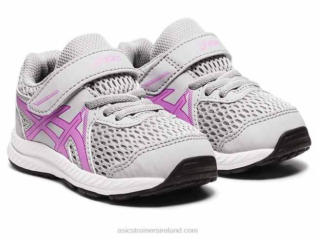 Contend 7 Toddler Size Piedmont Grey/Lavender Glow Asics XXPD4387