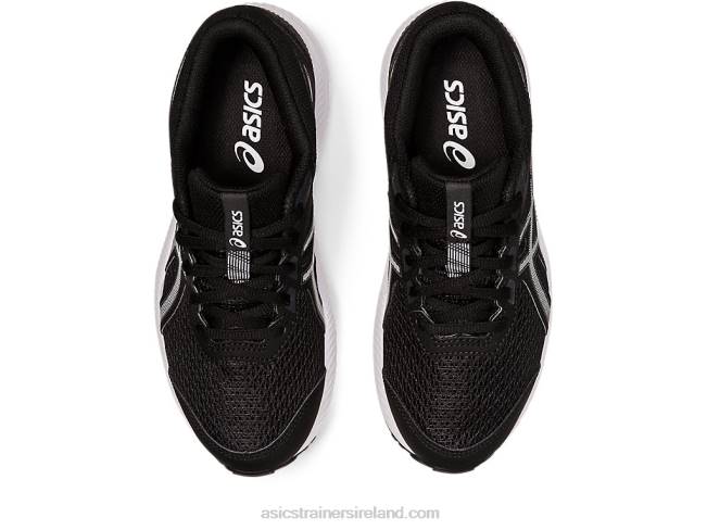 Contend 8 Grade School Black/White Asics XXPD4395