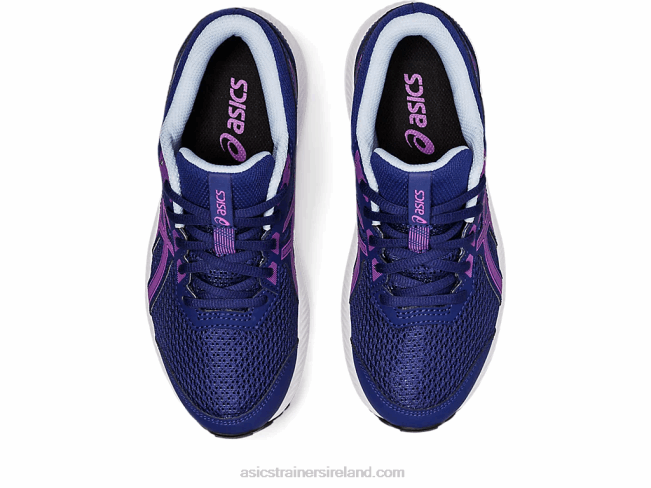 Contend 8 Grade School Dive Blue/Orchid Asics XXPD4399