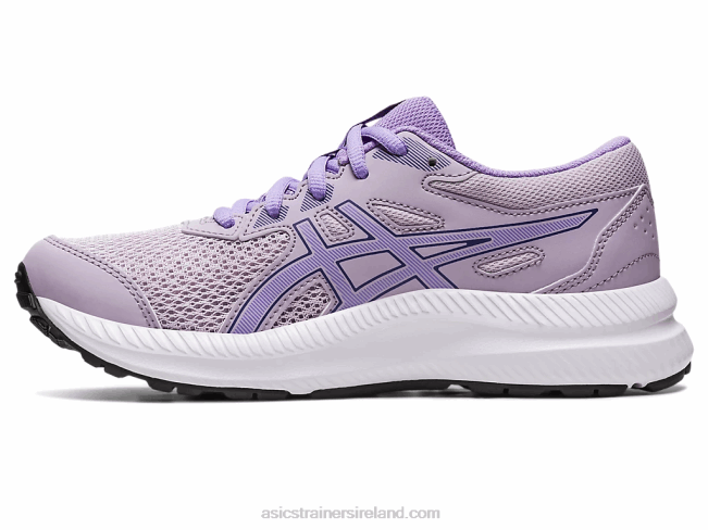 Contend 8 Grade School Dusk Violet/Digital Violet Asics XXPD4253