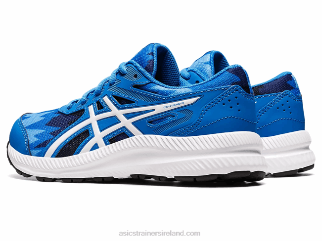 Contend 8 Grade School Electric Blue/White Asics XXPD4345