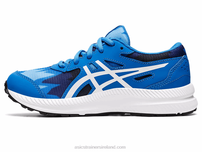 Contend 8 Grade School Electric Blue/White Asics XXPD4345