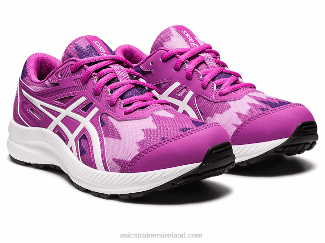 Contend 8 Grade School Orchid/White Asics XXPD4348