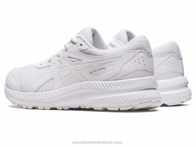 Contend 8 Grade School White Asics XXPD4332