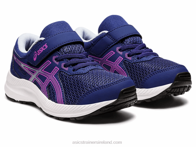 Contend 8 Pre-School Dive Blue/Orchid Asics XXPD4396