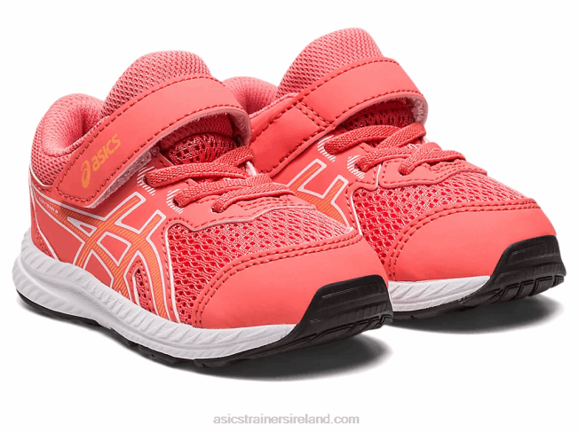 Contend 8 Toddler Size Papaya/Summer Dune Asics XXPD4232