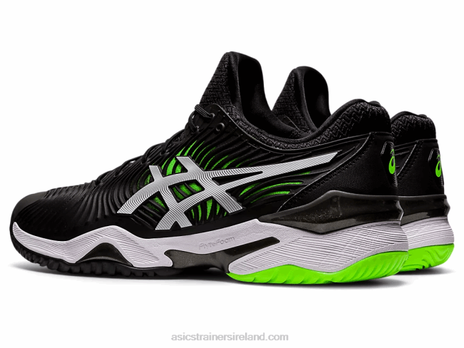 Court FF 2 Black/Green Gecko Asics XXPD1166