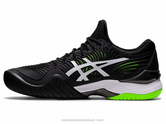 Court FF 2 Black/Green Gecko Asics XXPD1166