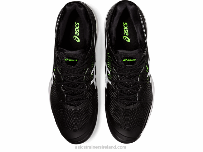 Court FF 2 Black/Green Gecko Asics XXPD1166