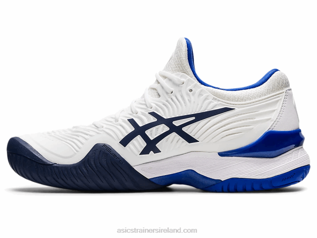 Court FF 2 White/Lapis Lazuli Blue Asics XXPD3902