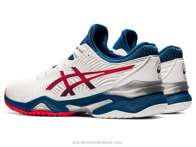 Court FF 2 White/Mako Blue Asics XXPD880