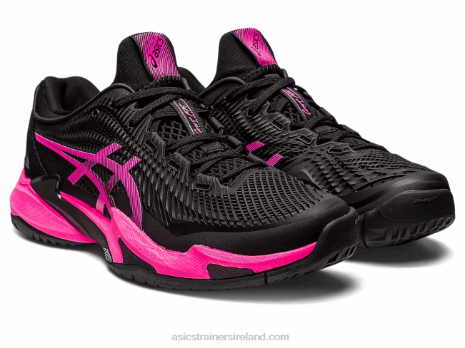 Court FF 3 Black/Hot Pink Asics XXPD47