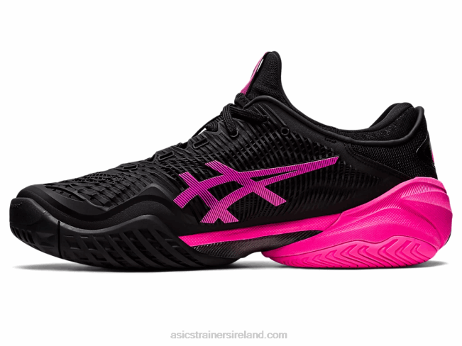 Court FF 3 Black/Hot Pink Asics XXPD47