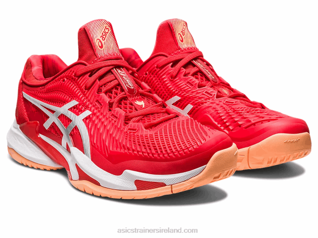 Court FF 3 Novak Fiery Red/White Asics XXPD63