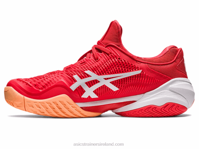 Court FF 3 Novak Fiery Red/White Asics XXPD63