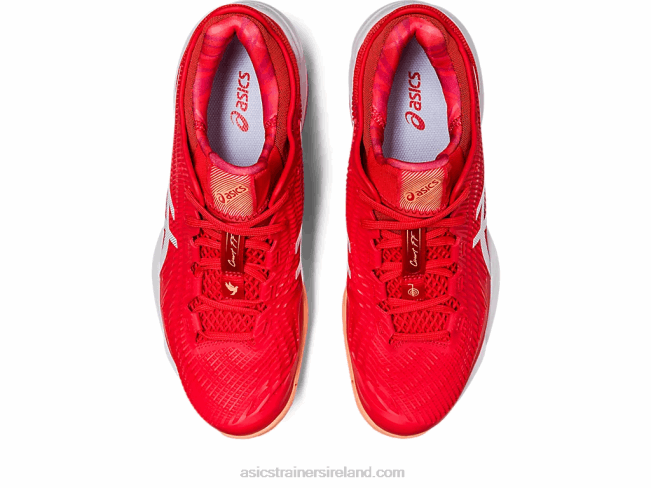 Court FF 3 Novak Fiery Red/White Asics XXPD63