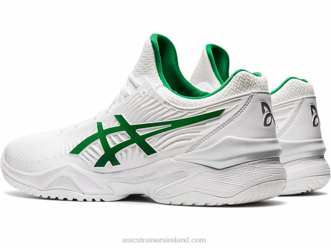 Court FF Novak White/Green Asics XXPD2063