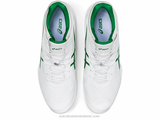 Court FF Novak White/Green Asics XXPD2063