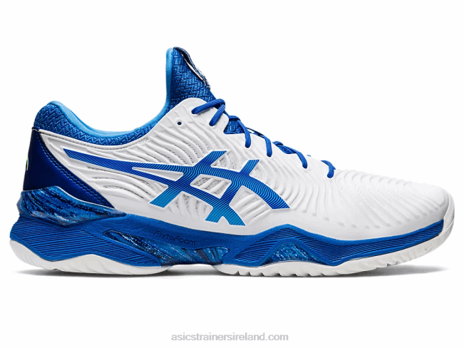 Court FF Novak White/Tuna Blue Asics XXPD720