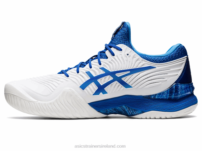 Court FF Novak White/Tuna Blue Asics XXPD720