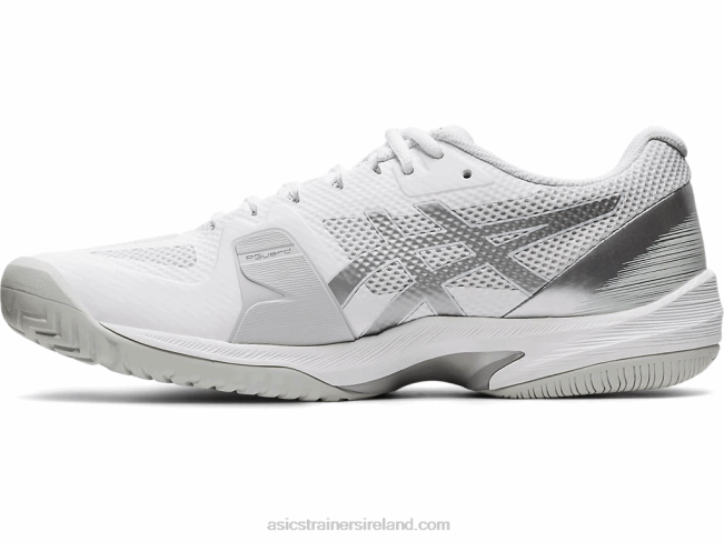 Court Speed FF White/Pure Silver Asics XXPD2009