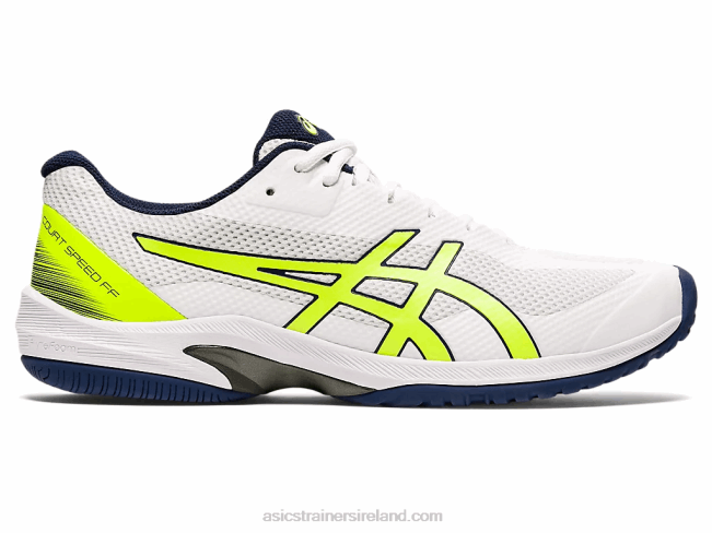 Court Speed FF White/Safety Yellow Asics XXPD2054