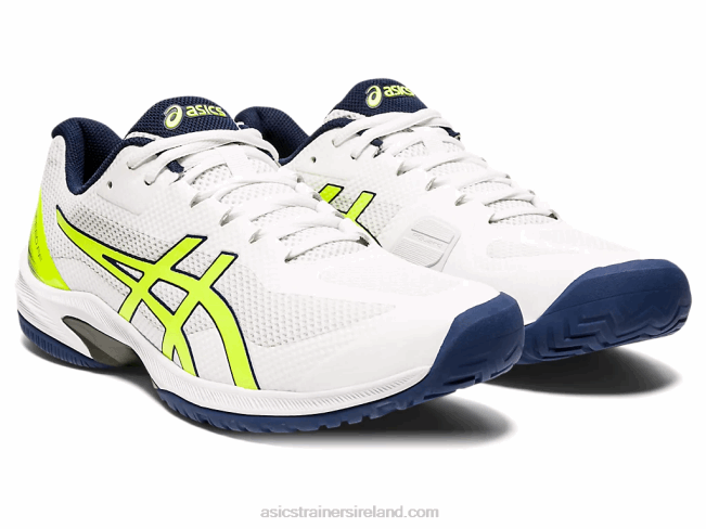 Court Speed FF White/Safety Yellow Asics XXPD2054