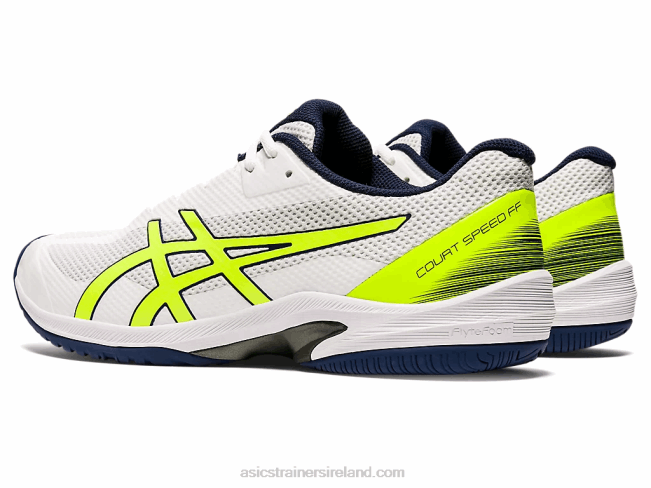 Court Speed FF White/Safety Yellow Asics XXPD2054