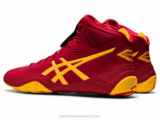 Dan Gable Evo 2 Cranberry/Saffron Asics XXPD1118