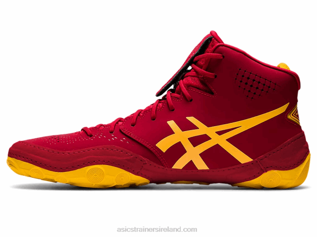 Dan Gable Evo 2 Cranberry/Saffron Asics XXPD1118