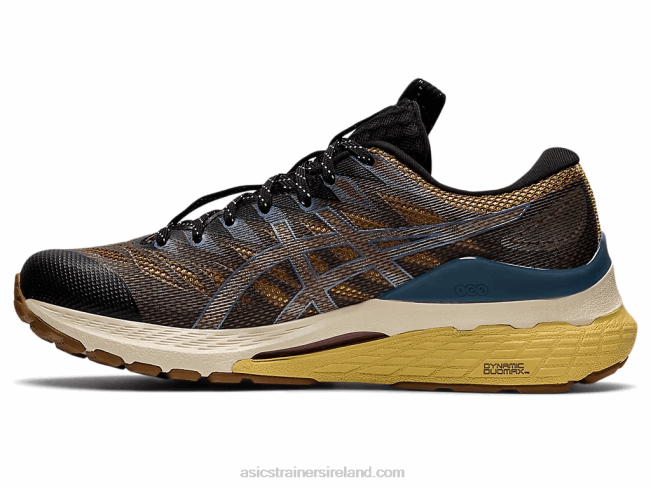 Fn3-S Gel-Kayano 28 Anthracite/Antique Gold Asics XXPD3139