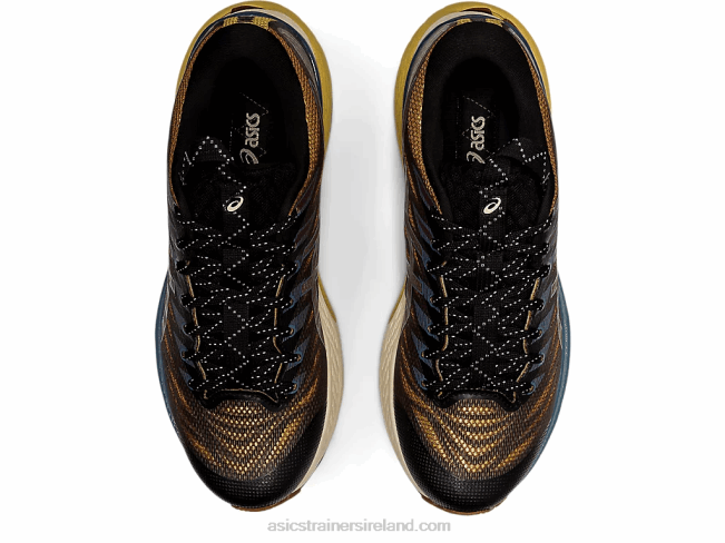 Fn3-S Gel-Kayano 28 Anthracite/Antique Gold Asics XXPD3139