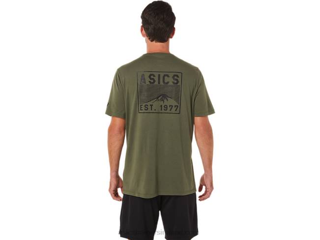 Fuji 1977 Tee Olive Canvas Asics XXPD1630