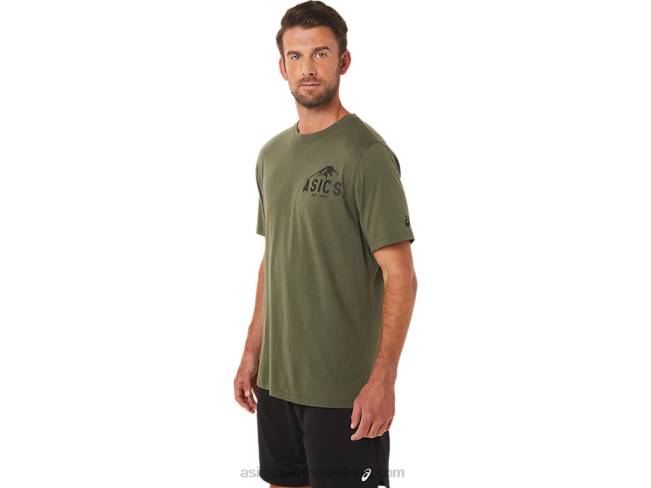 Fuji 1977 Tee Olive Canvas Asics XXPD1630