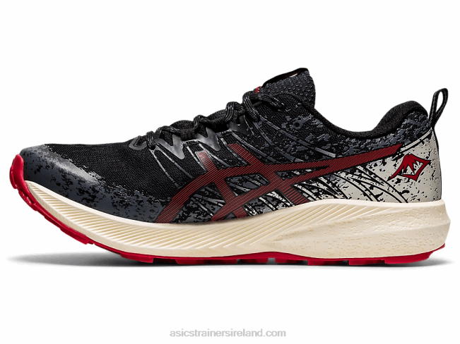 Fuji Lite 2 Black/Electric Red Asics XXPD1661